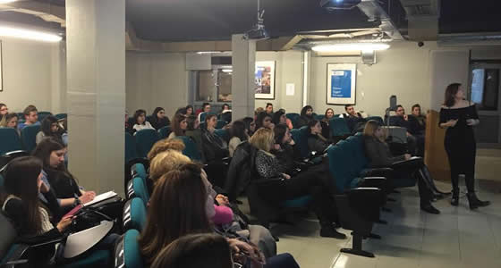 Dr Ypsilanti talks about 'The Socio-emotional Development of Preschoolers' at the Psychology for all series