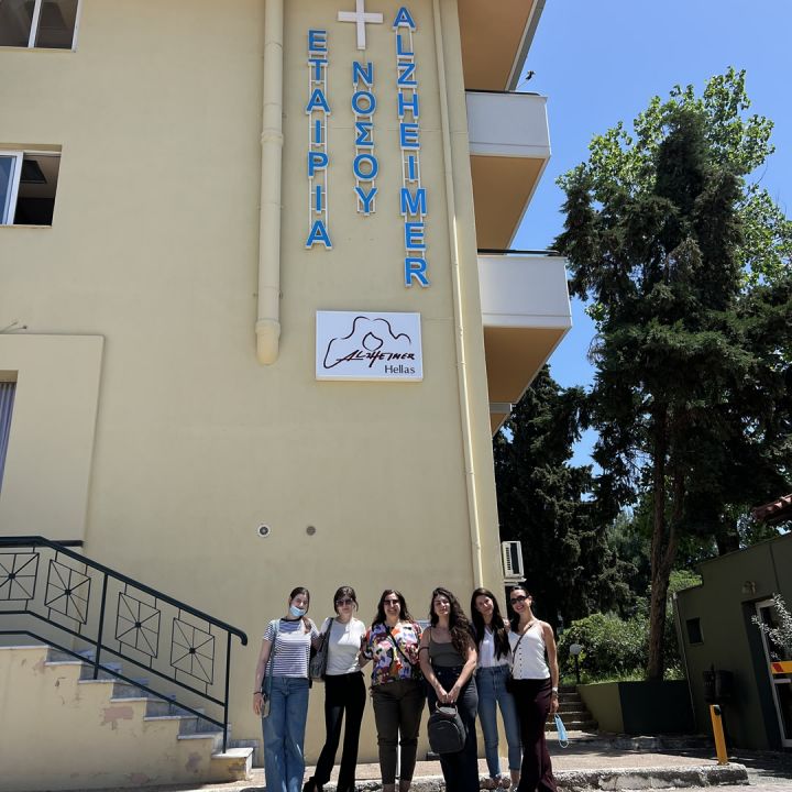 Neuropsychology students visit Alzheimer Hellas Hospice